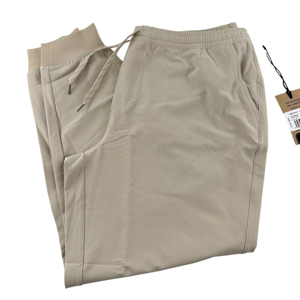 Chubbies Men's Khaki The Khakinator Performance Everywear Jogger Size XL - Picture 5 of 12